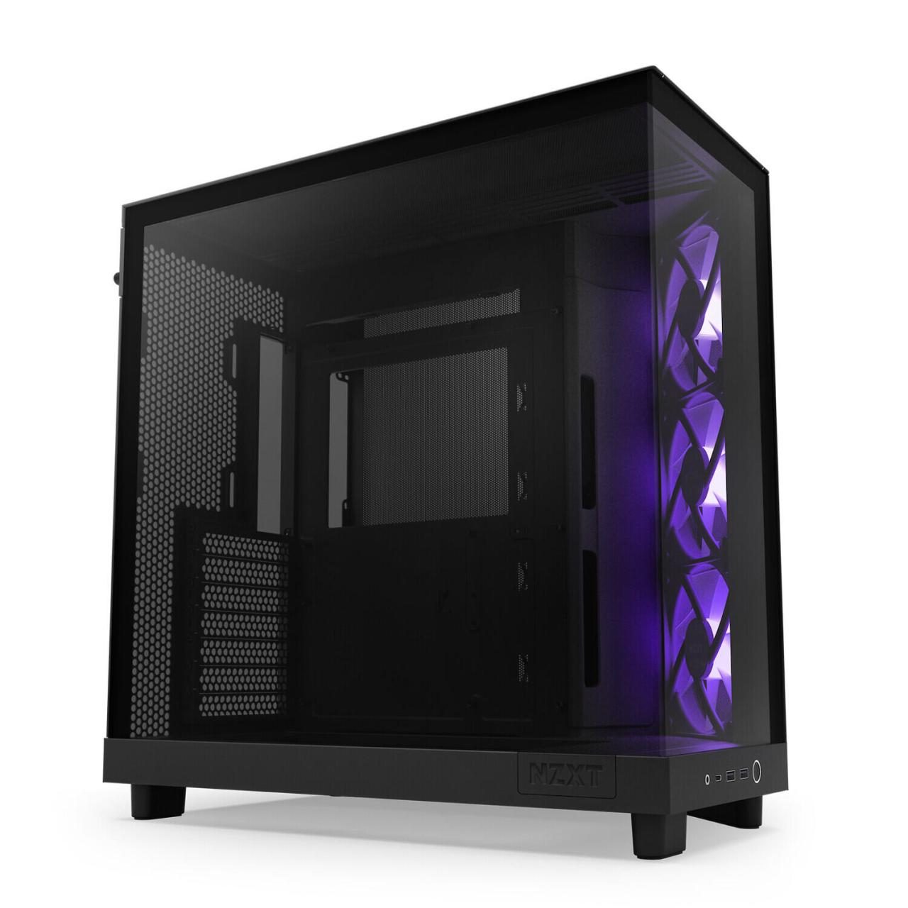 NZXT H6 Flow RGB Midi-Tower-Gehäuse schwarz von NZXT