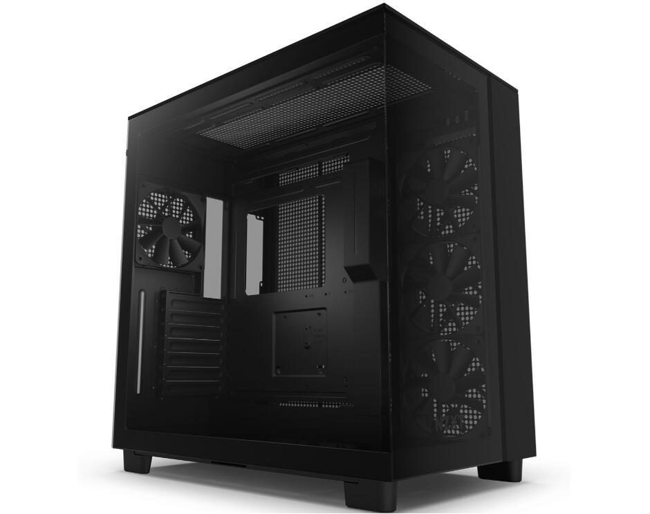 NZXT H9 Flow Midi-Tower-Gehäuse Schwarz von NZXT