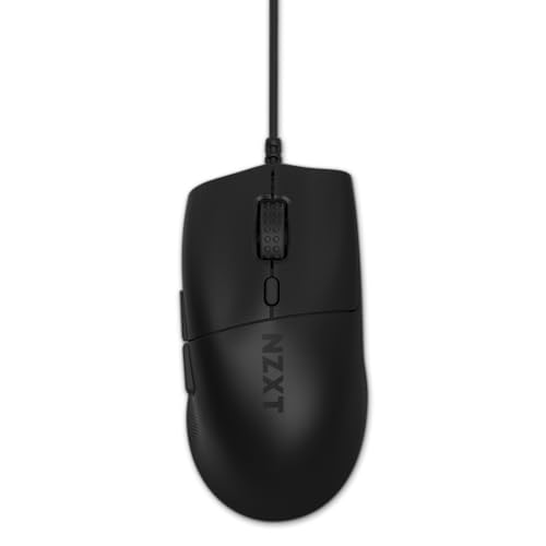 NZXT Lift 2 Ergo | Leichte ergonomische kabelgebundene Gaming-Maus | Leichte 61-g-Konstruktion | 8K-Abfragerate | Optische Switches | Optischer 26K-DPI-Sensor | Füße aus 100% PTFE | Schwarz NZXT Lift 2 Ergo | Leichte ergonomische kabelgebundene Gaming-Maus | Leichte 61-g-Konstruktion | 8K-Abfragerate | Optische Switches | Optischer 26K-DPI-Sensor | Füße aus 100% PTFE | Schwarz von NZXT