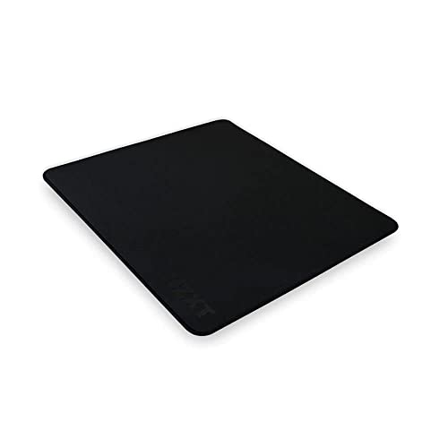 NZXT Mouse Pad MMP400 - MM-SMSSP-BL - 410MM X 350MM - Stain Resistant Coating - Low-Friction Surface - Soft and Smooth Surface - Non-Slip Rubber Base - Schwarz von NZXT