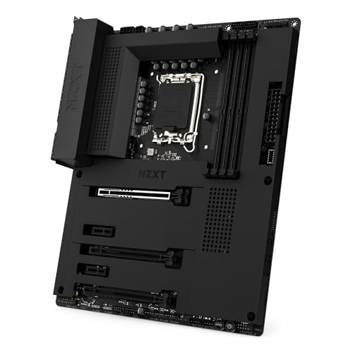 NZXT N7 Z790 Motherboard - N7-Z79XT-W1 - Intel Z790 Chipsatz (Unterstützt 12., 13., 14. Gen CPUs) - ATX Gaming Motherboard - Integriertes I/O Shield - WiFi 6E - Bluetooth - Schwarz von NZXT