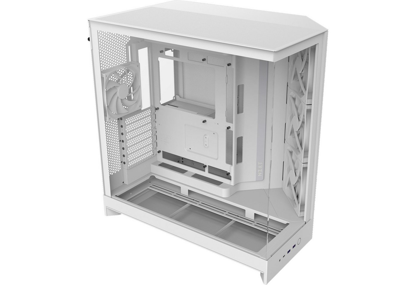 NZXT PC-Gehäuse NZXT H9 Flow, Tower-Gehäuse, (Tempered Glass x 2) von NZXT
