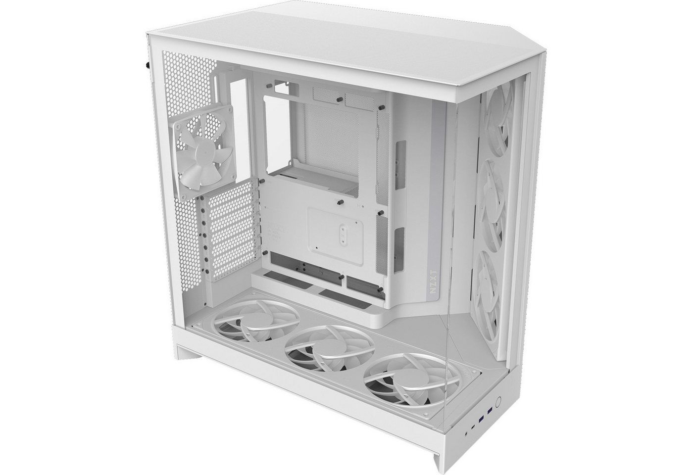 NZXT PC-Gehäuse NZXT H9 Flow RGB+, Tower-Gehäuse, (Temperd Glass NZXT PC-Gehäuse NZXT H9 Flow RGB+, Tower-Gehäuse, (Temperd Glass von NZXT