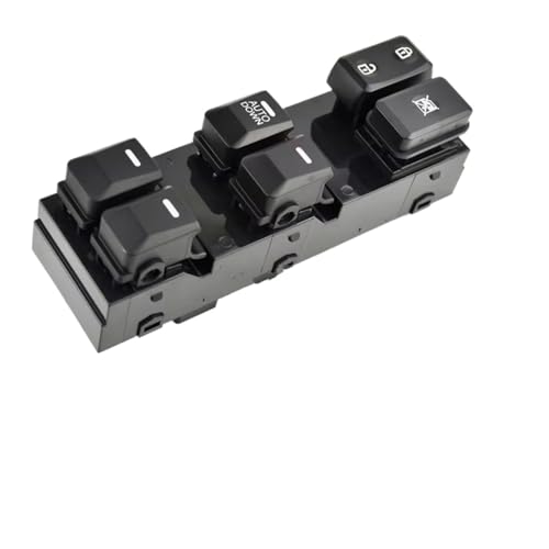 Power Fensterheber Schalter Elektrischer Fensterheberschalter-Tastensatz Für Kia Für Sportage 2011 2012 2013 2014 2015 93570-3W600WK 93570-3W450(Auto Down-6 lights) von NaNMiBHd