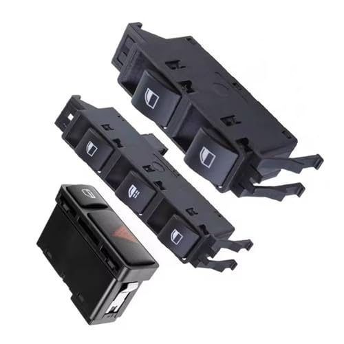 Power Fensterheber Schalter Hauptfensterheberschalter Auto Für 3er-Serie Für E46 Für 318Ci Für 325Ci Für 330Ci Für M3 Für Cabrio Für Cabrio(1 set) von NaNMiBHd