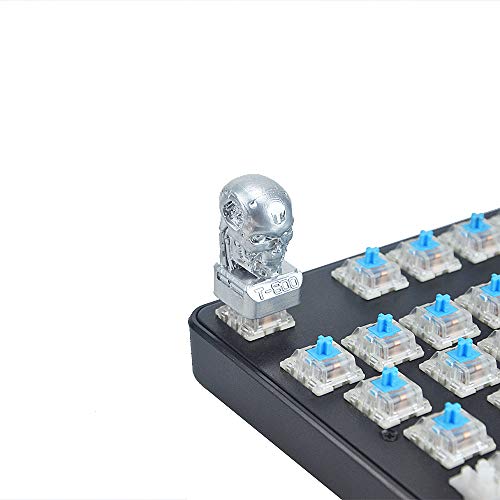 T-800 Roboter-Terminator Mechanische Tastatur Keycap Persönlichkeit Keycap DIY handgefertigt Keycap Kunsthandwerk Tastenkappe (Cherry Switches) von NaNa
