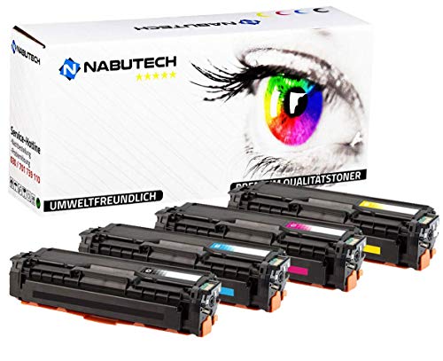 Nabutech 4 Fabrikneue Toner kompatibel zu CLT-P504C P504C für Samsung CLP-410 CLP-415N CLP-415NW CLX-4190 CLX-4195FN CLX-4195FW CLX-4195N Xpress C1810W C1860FW von Nabutech