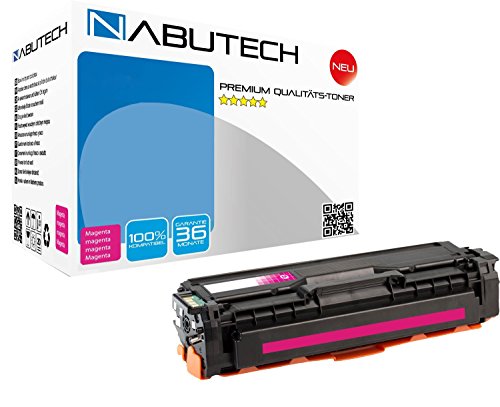 FABRIKNEUER NABUTECH TONER nach ( ISO-Norm 19798 ) ersetzt CLT-M506L / ELS Magenta für Samsung CLP-680 CLP-680DW CLP-680ND CLX-6260FD CLX-6260FR CLX-6260FW CLX-6260ND CLX680N CLP680ND CLX6260FD, 6000 Seiten Qualität wie beim Original Samsung von Nabutech