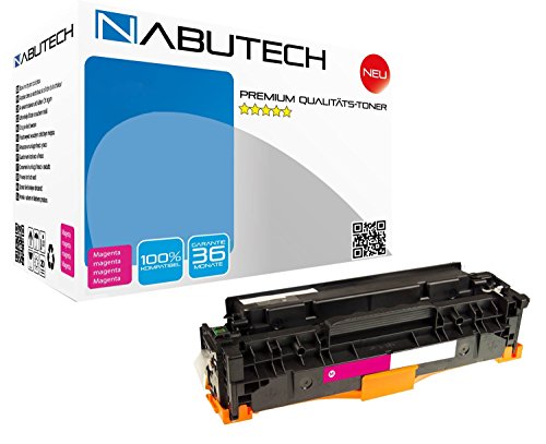 Nabutech Toner mit 25% mehr Leistung kompatibel zu 716M Magenta Canon i-Sensys MF 8330 CDN 8340CDN 8350 8350CDN 8360CDN 8380CDW 8540CDN 8550CD 8550CDN 8580CDW von Nabutech