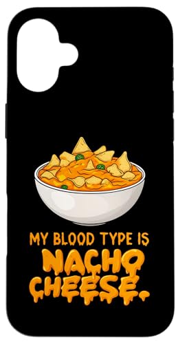Funny Nacho Cheese Blood Type Humor Snack Lover Design Hülle für iPhone 16 Plus Funny Nacho Cheese Blood Type Humor Snack Lover Design Hülle für iPhone 16 Plus von Nacho Cheese Fanatic Apparel
