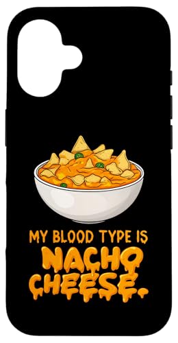 Funny Nacho Cheese Blood Type Humor Snack Lover Design Hülle für iPhone 16 Funny Nacho Cheese Blood Type Humor Snack Lover Design Hülle für iPhone 16 von Nacho Cheese Fanatic Apparel