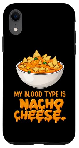 Funny Nacho Cheese Blood Type Humor Snack Lover Design Hülle für iPhone XR Funny Nacho Cheese Blood Type Humor Snack Lover Design Hülle für iPhone XR von Nacho Cheese Fanatic Apparel