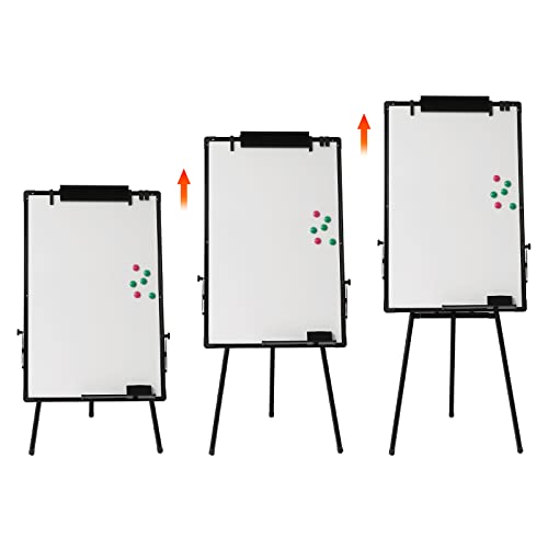 Flipchart Ständer, Flipcharts Whiteboard Haken Verschieben Flipchart Papier, Magnetisch Beschreibbare Höhenverstellbar Flip Chart, 61 * 91.4cm Flipchart Ständer, Flipcharts Whiteboard Haken Verschieben Flipchart Papier, Magnetisch Beschreibbare Höhenverstellbar Flip Chart, 61 * 91.4cm von NadineDutol