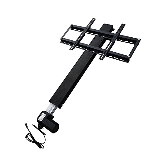 TV Lift Elektrisch,TV Bodenständer Höhenverstellbar mit Fernbedienung/Universal Fernseher Standfuß/700mm für 26"-57" Fernseher für den Möbeleinbau TV Lift Elektrisch,TV Bodenständer Höhenverstellbar mit Fernbedienung/Universal Fernseher Standfuß/700mm für 26"-57" Fernseher für den Möbeleinbau von NadineDutol