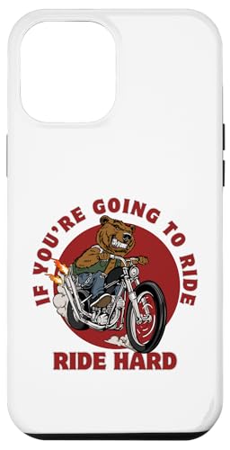 Ride Hard Bear on Motocycle Lustiges Zitat Papa Vatertagsgeschenk Hülle für iPhone 12 Pro Max Ride Hard Bear on Motocycle Lustiges Zitat Papa Vatertagsgeschenk Hülle für iPhone 12 Pro Max von Nadiya