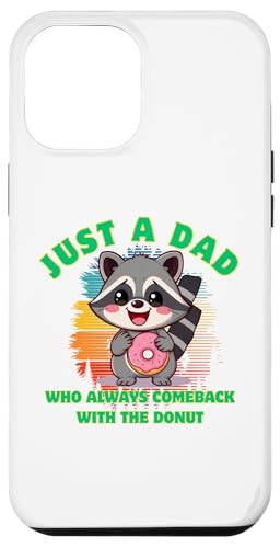 Waschbär Dad Comeback mit Donut lustige Worte Geschenk Vatertag Hülle für iPhone 12 Pro Max Waschbär Dad Comeback mit Donut lustige Worte Geschenk Vatertag Hülle für iPhone 12 Pro Max von Nadiya