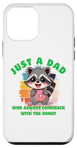 Waschbär Dad Comeback mit Donut lustige Worte Geschenk Vatertag Hülle für iPhone 12 mini Waschbär Dad Comeback mit Donut lustige Worte Geschenk Vatertag Hülle für iPhone 12 mini von Nadiya