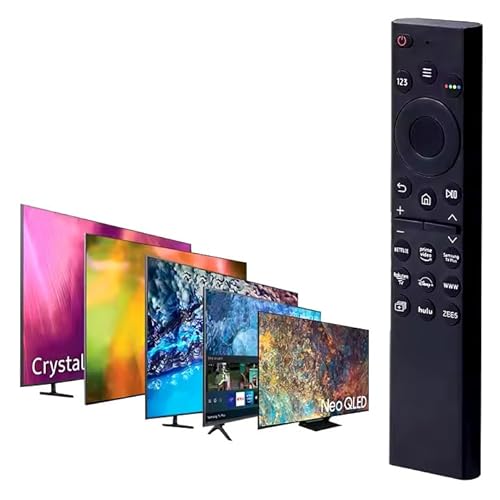 Universale Fernbedienung für Samsung LCD, LED, UHD, QLED, 4K, HDR, 3D und Smart TVs, Ersatzfernbedienung, Schwarz (RM59-001) von Nähmit