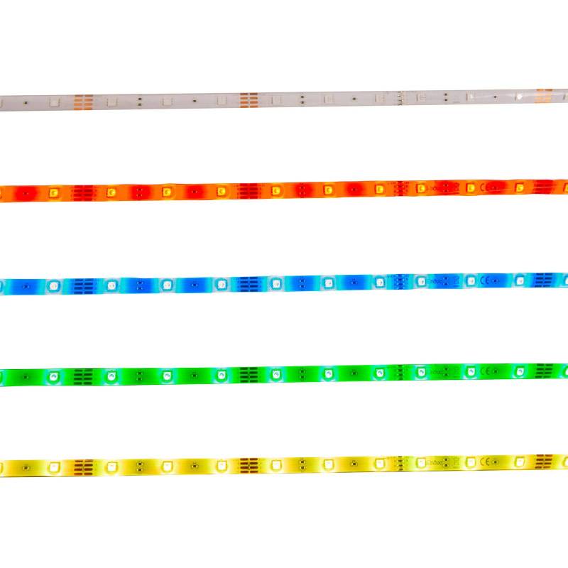 LED-RGB Stripe mit Fernbedienung, Länge 5 Meter von Naeve Leuchten