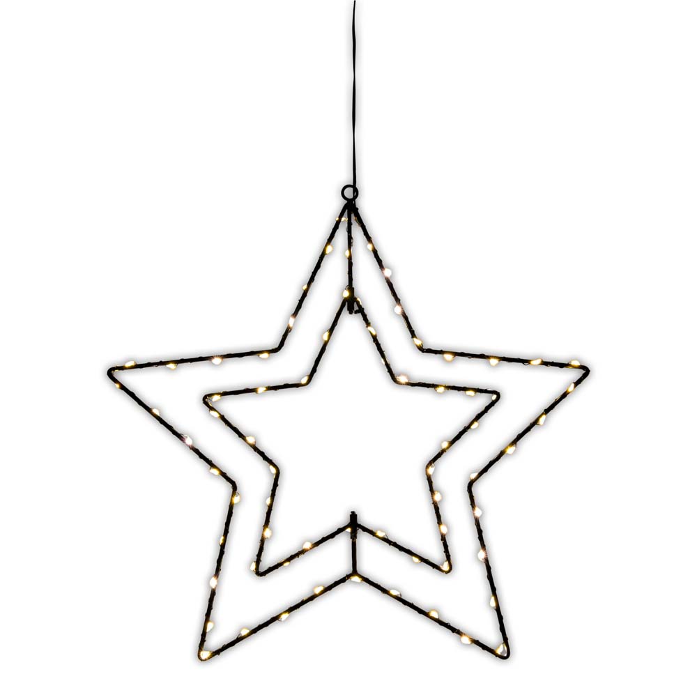 LED Adventsstern, Haustür, weiß, Stern, D 40 cm von Näve