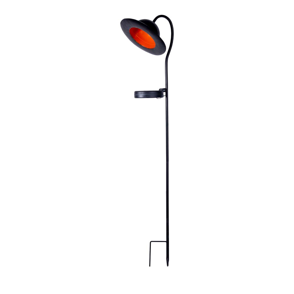 LED Solarleuchte, Lichtspiel, Akku, schwarz, H 86 cm von Näve