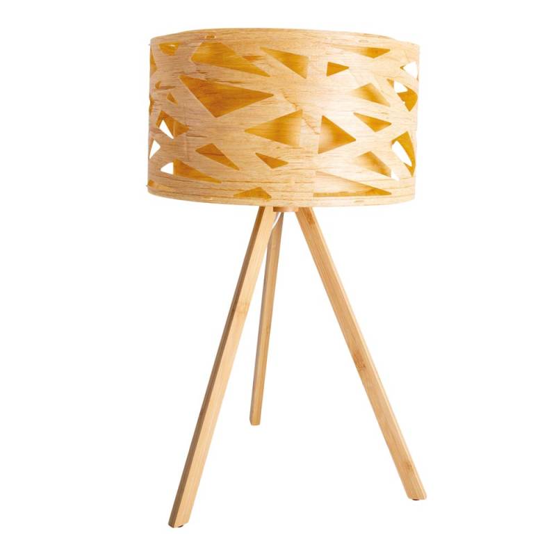 Tischleuchte, Bambus-Look, H 55 cm von Näve