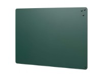 Kreidetafel ohne Rahmen, grün, magnetisch, 117 x 87 cm inkl. 3 Magneten, grün, 1395x50x925mm (1 Stk.) von Naga