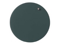 Magnetisk NAGA glastavle cirkel Ø25 cm Dark Green von Naga