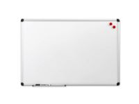 Whiteboard 120x180 cm magnetisk med aluminiumsramme inkl. 1 marker og 2 magneter von Naga