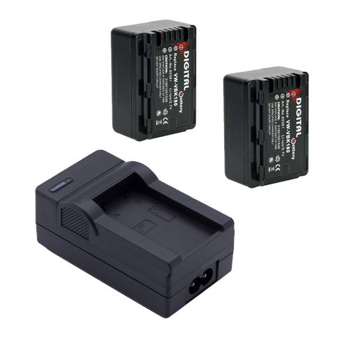 2x Akku VW-VBK180 + Ladegerät für Panasonic HDC HS60 HS80 SD40 SD60 SD66 SD80 SD90 SD99 SDX1 TM40 TM55 TM60 TM80 TM90 -- SDR H85 H95 H100 H101 S45 S50 S70 S71 T50 T55 T70 T71 T76 HC V707 V500 V100 V10 2x Akku VW-VBK180 + Ladegerät für Panasonic HDC HS60 HS80 SD40 SD60 SD66 SD80 SD90 SD99 SDX1 TM40 TM55 TM60 TM80 TM90 -- SDR H85 H95 H100 H101 S45 S50 S70 S71 T50 T55 T70 T71 T76 HC V707 V500 V100 V10 von Nahas-Shop