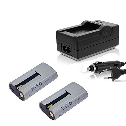 2x Akku Klic-8000 + Ladegerät für Kodak Easyshare Z612 Z812is Z8612is Z1012 Z1012is Z1015is Z1085is Z1485is Z8612is Zx1 - 1300 mAh Li-ion 2x Akku Klic-8000 + Ladegerät für Kodak Easyshare Z612 Z812is Z8612is Z1012 Z1012is Z1015is Z1085is Z1485is Z8612is Zx1 - 1300 mAh Li-ion von Nahas-Shop