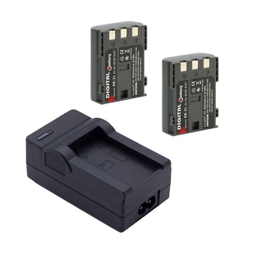 2X Ersatz Akku NB-2L mit Ladegerät für Canon ACCU Wie BP-2L5, BP-2L5, BP-2LH, BP-2LH, E160814 - EOS 350D, EOS-400D, PowerShot G7, G9, S40, S70 S80 2X Ersatz Akku NB-2L mit Ladegerät für Canon ACCU Wie BP-2L5, BP-2L5, BP-2LH, BP-2LH, E160814 - EOS 350D, EOS-400D, PowerShot G7, G9, S40, S70 S80 von Nahas-Shop
