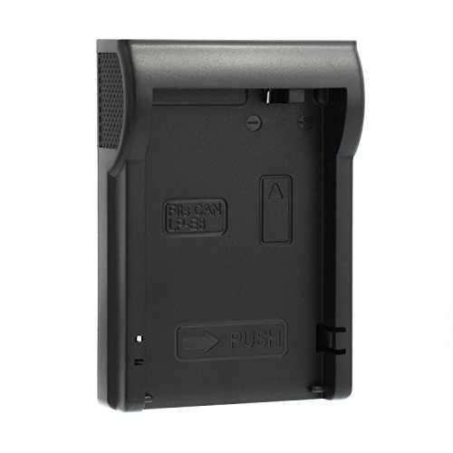 Adapter Ladeschale für Ladegerät Ladestation Charger Blumax, Powever - LP-E8, LPE8, LP-E-8 (Ladegerät Nicht im Lieferumfang enthalten) von Nahas-Shop