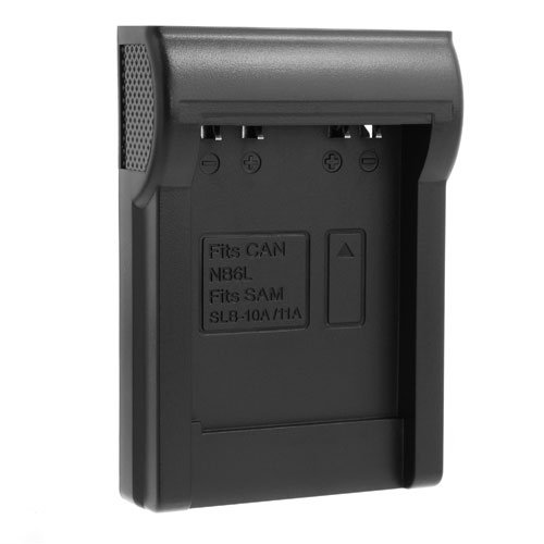 Adapter Ladeschale für Ladegerät Ladestation Charger Blumax, Powever - für Akku Canon NB-6L, Samsung SLB-10A - 4,2V (Ladegerät Nicht im Lieferumfang enthalten) von Nahas-Shop