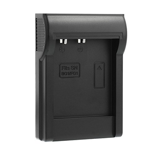 Adapter Ladeschale für Ladegerät Ladestation Charger Blumax Powever - NP-BG1, NP-BG 1 (Ladegerät Nicht im Lieferumfang enthalten) von Nahas-Shop