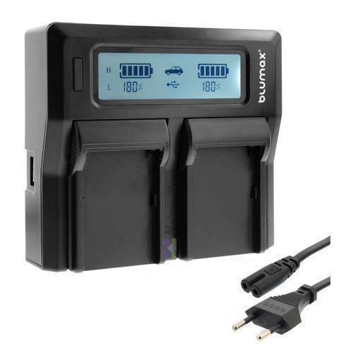 Dual LCD Ladegerät für 2 Akku Sony NP-FM50 NP-QM51 NP-QM71 NP-QM91 NP-FM500H NP-F330 NP-F550 NP-F750 NP-F960 NP-F970 NP-F990 Dual LCD Ladegerät für 2 Akku Sony NP-FM50 NP-QM51 NP-QM71 NP-QM91 NP-FM500H NP-F330 NP-F550 NP-F750 NP-F960 NP-F970 NP-F990 von Nahas-Shop
