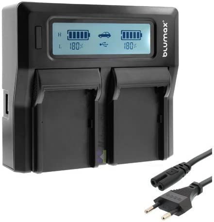 Dual Ladegerät LCD Charger Ladestation für 2 Akku Sony BP-U30, BP-U60, BP-U90, BP-U95 Dual Ladegerät LCD Charger Ladestation für 2 Akku Sony BP-U30, BP-U60, BP-U90, BP-U95 von Nahas-Shop