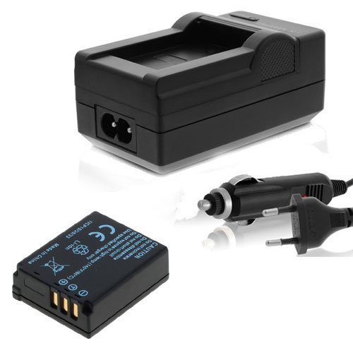 Nahas-Shop Ladegerät Set mit Akku für Panasonic Lumix DMC-TZ1 DMC-TZ2 DMC-TZ3 DMC-TZ4 DMC-TZ5 DMC-TZ15 CGA-S007 900mAh Li-ion Nahas-Shop Ladegerät Set mit Akku für Panasonic Lumix DMC-TZ1 DMC-TZ2 DMC-TZ3 DMC-TZ4 DMC-TZ5 DMC-TZ15 CGA-S007 900mAh Li-ion von Nahas-Shop