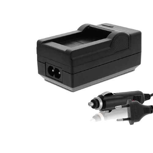 Nahas-Shop Ladegerät für Akku DMW-BLC12 - Schwarz, 12V DC, Passend für Panasonic Lumix DMC-G5/G6/G7/G70/G81/GX8/FZ200/FZ300/FZ1000/FZ2000/GH2 - Leica Q V-Lux BP-DC12 von Nahas-Shop