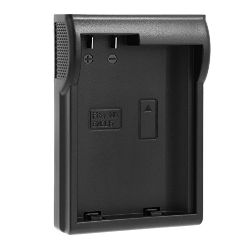 Adapter Ladeschale für Ladegerät Ladestation Charger Blumax, Powever - EN-EL15 ENEL15 (Ladegerät Nicht im Lieferumfang enthalten) von Nahas-Shop