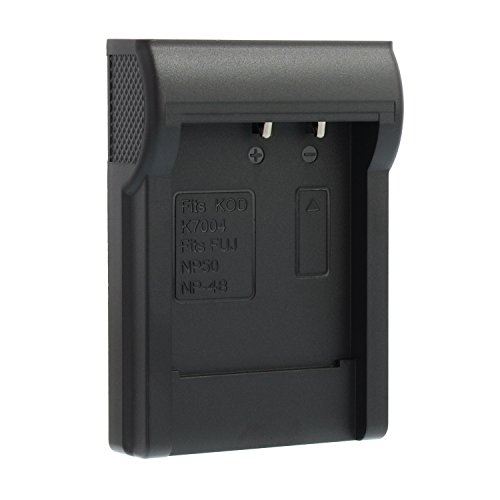 Adapter Ladeschale für Ladegerät Ladestation Charger Blumax, Powever - FNP-50, Fuji NP-50 (Ladegerät Nicht im Lieferumfang enthalten) von Nahas-Shop