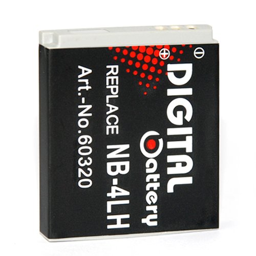 Nahas-Shop | Akku für Canon NB-4L NB4L Digital IXUS 100 is, Digital IXUS 110 is, Digital IXUS 120 is - 600mAH Li-ion ACCU Nahas-Shop | Akku für Canon NB-4L NB4L Digital IXUS 100 is, Digital IXUS 110 is, Digital IXUS 120 is - 600mAH Li-ion ACCU von Nahas-Shop