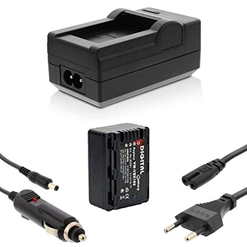 Nahas-Shop Set Akku + Ladegerät für Panasonic HDC-SDX1, HDC-TM40, HDC-TM55, HDC-TM60, HDC-TM80, HDC-TM90, HDC-TM99, HC-V500 VW-VBK180, VWVBK180, VW-VBK-180 1700mAh Nahas-Shop Set Akku + Ladegerät für Panasonic HDC-SDX1, HDC-TM40, HDC-TM55, HDC-TM60, HDC-TM80, HDC-TM90, HDC-TM99, HC-V500 VW-VBK180, VWVBK180, VW-VBK-180 1700mAh von Nahas-Shop