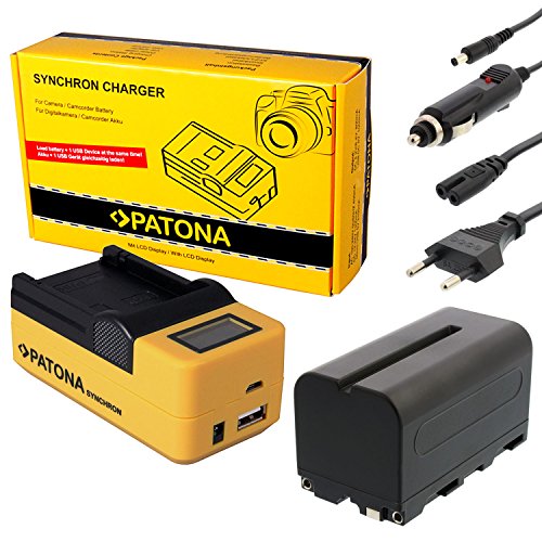 Nahas-Shop PATONA Synchron USB Ladegerät mit Ersatz Akku NP-F750 für für Yongnuo LED ACCU YN160 YN300 YN600 YN160 II YN160S YN1410 YN140 YN900 Kameralicht Videoleuchte ACCU 4400mAh Li-ion Nahas-Shop PATONA Synchron USB Ladegerät mit Ersatz Akku NP-F750 für für Yongnuo LED ACCU YN160 YN300 YN600 YN160 II YN160S YN1410 YN140 YN900 Kameralicht Videoleuchte ACCU 4400mAh Li-ion von Nahas-Shop