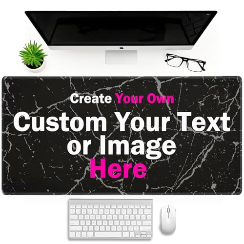 Mauspad Personalisiert Gaming Zubehör Mauspad Selbst Gestalten Mousepad Mit Foto für Büro & Gaming rutschfeste (120x80x0.3cm/47.2x31.5inch) von Naispanda