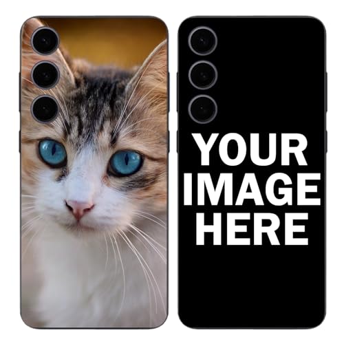 Naispanda Personalisierte Handyhülle, Samsung Galaxy S24, personalisiertes Bild, Text, Logo, Foto, individuell gestalten, aus weichem Silikon, TPU-Gummi, stoßfeste Stoßstangenhülle, mobiles Zubehör Naispanda Personalisierte Handyhülle, Samsung Galaxy S24, personalisiertes Bild, Text, Logo, Foto, individuell gestalten, aus weichem Silikon, TPU-Gummi, stoßfeste Stoßstangenhülle, mobiles Zubehör von Naispanda