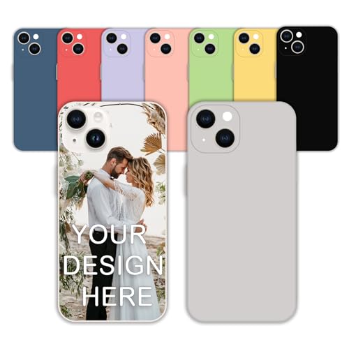 Naispanda Personalisierte Handyhülle für iPhone 12 Pro Max mit Foto, Bild, Text, Name, individuelle Handyhülle, Geschenke zum Valentinstag, Geburtstag, Weihnachten, Frauen, Männer, Freund, Freundin von Naispanda