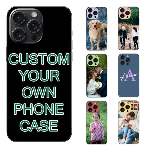 Naispanda Personalisierte Handyhülle für iPhone 16 15 14 13 12 11 Pro Max, Weichem Flüssigem Silikonmaterial, Hülle Selbst Gestalten mit Eigenem Foto Bild Text Individuelle Schutzhülle Cover Case Naispanda Personalisierte Handyhülle für iPhone 16 15 14 13 12 11 Pro Max, Weichem Flüssigem Silikonmaterial, Hülle Selbst Gestalten mit Eigenem Foto Bild Text Individuelle Schutzhülle Cover Case von Naispanda