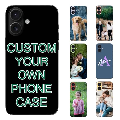 Naispanda Personalisierte Handyhülle für iPhone 16 15 14 13 12 11 Pro Max, Weichem Flüssigem Silikonmaterial, Hülle Selbst Gestalten mit Eigenem Foto Bild Text Individuelle Schutzhülle Cover Case Naispanda Personalisierte Handyhülle für iPhone 16 15 14 13 12 11 Pro Max, Weichem Flüssigem Silikonmaterial, Hülle Selbst Gestalten mit Eigenem Foto Bild Text Individuelle Schutzhülle Cover Case von Naispanda
