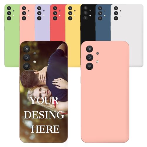 Naispanda Personalisierte Handyhülle für Samsung Galaxy A32 5G, Gestalten Sie Ihre Eigene mit Foto/Text, Stoßfeste Kratzfeste Silikonhülle Naispanda Personalisierte Handyhülle für Samsung Galaxy A32 5G, Gestalten Sie Ihre Eigene mit Foto/Text, Stoßfeste Kratzfeste Silikonhülle von Naispanda